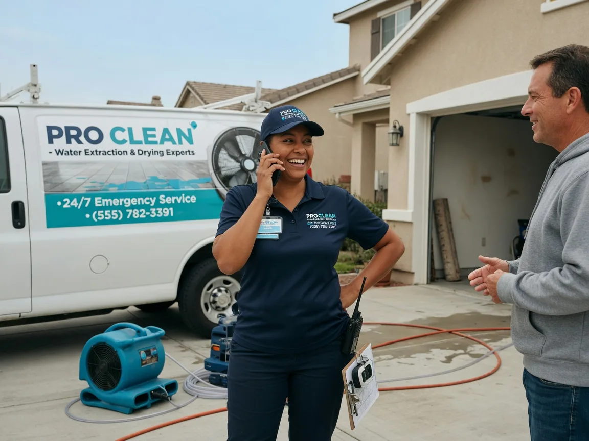 Water Extraction & Drying Fontana, CA FAQs